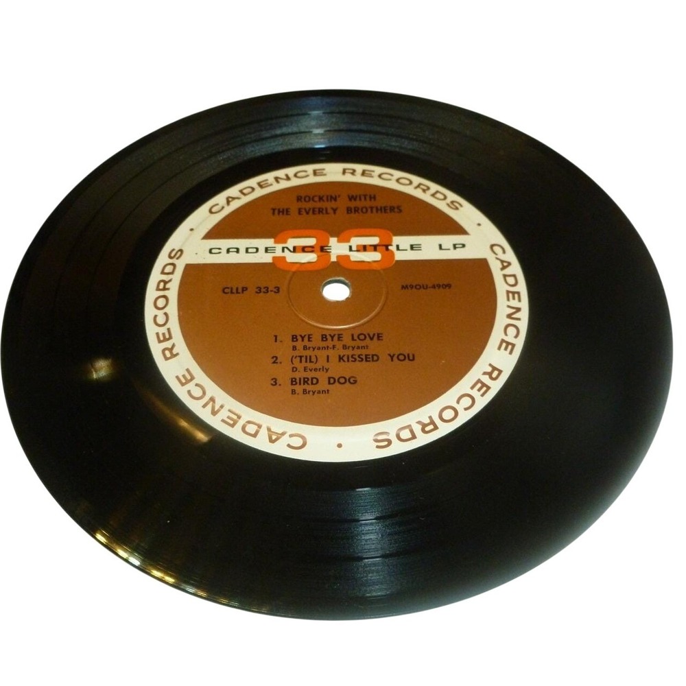 Everly Brothers Rockin' With The Everly Brothers 7" Little LP 33 RPM CLLP 33-3